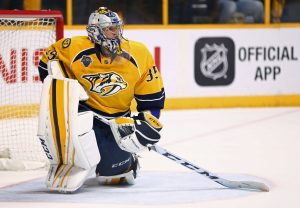 Pekka Rinne Stands Tall in 1-0 Playoff Shutout Against the Chicago Blackhawks