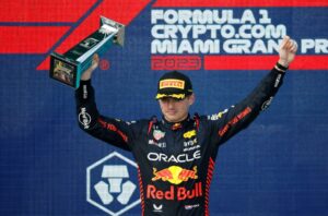 Verstappen’s tyre gamble pays off with Miami win