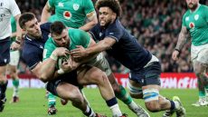 Rugby Showdown: Scotland's Valiant Battle in Defeat Against Ireland